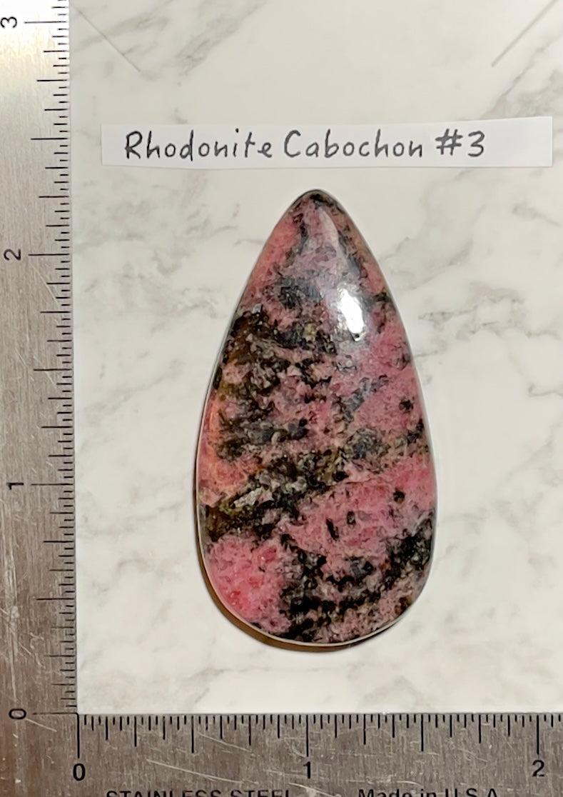 Rhodonite Cabochon