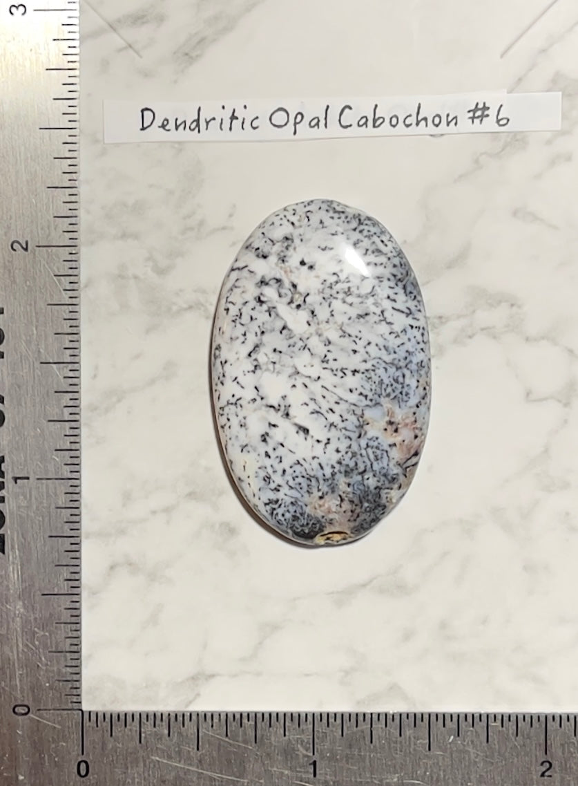 Dendritic Opal Cabochon