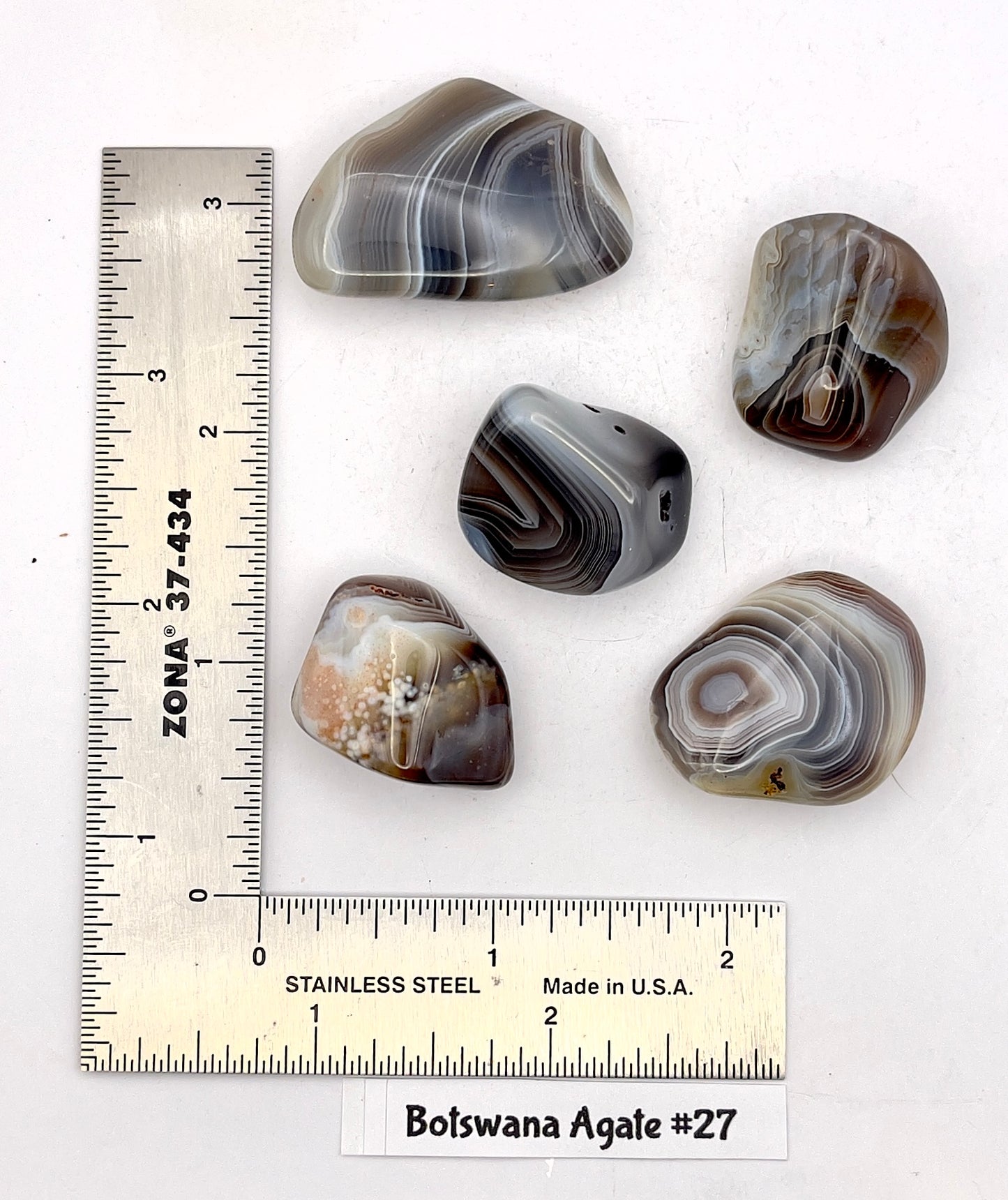 Botswana Agate Tumbles