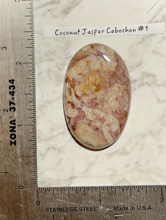 Coconut Jasper Cabochon