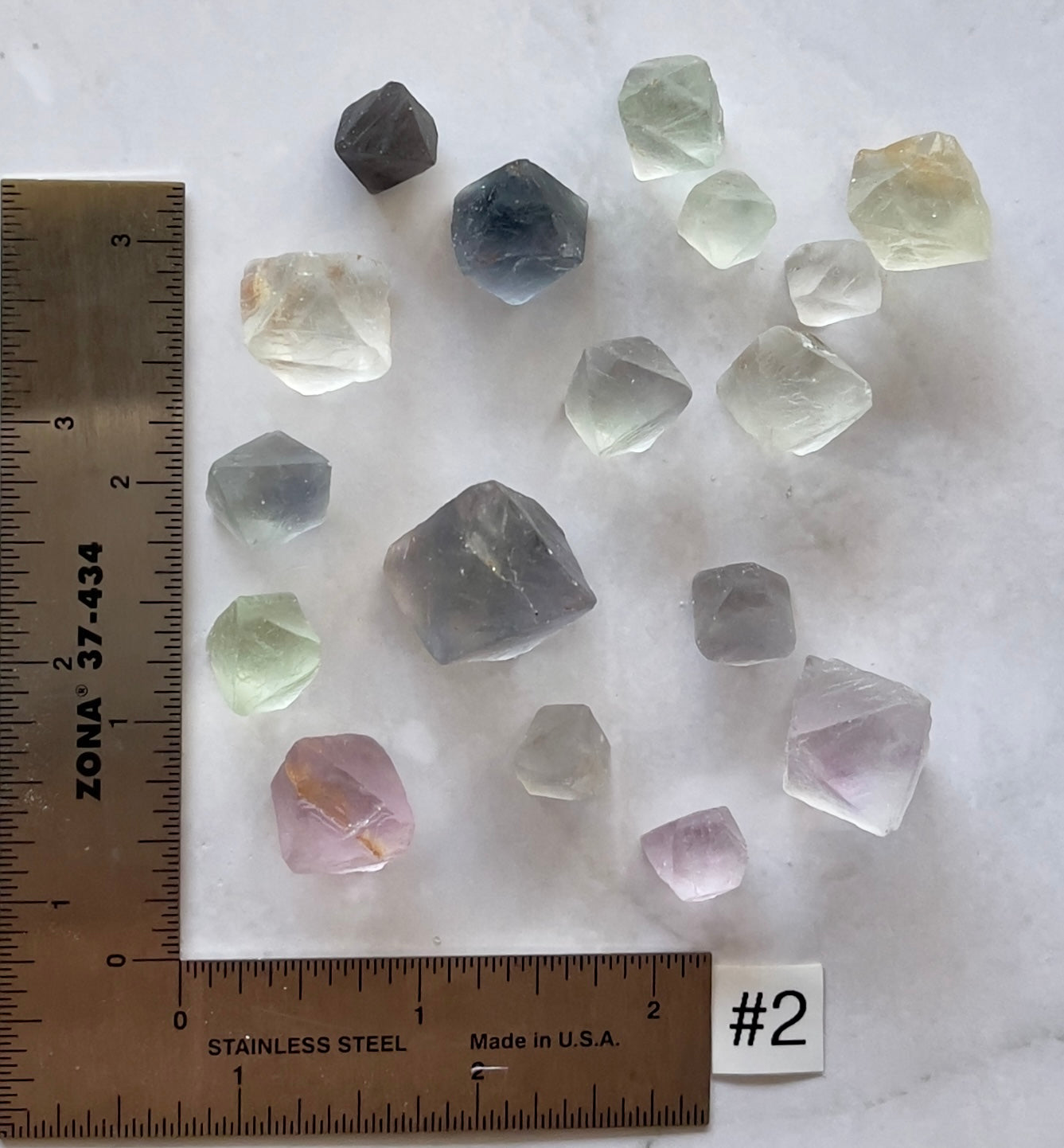 Octahedral Fluorite