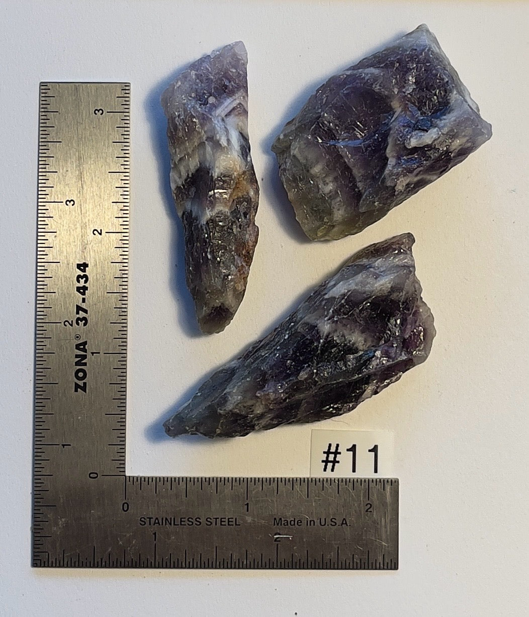 Chevron Amethyst - Natural