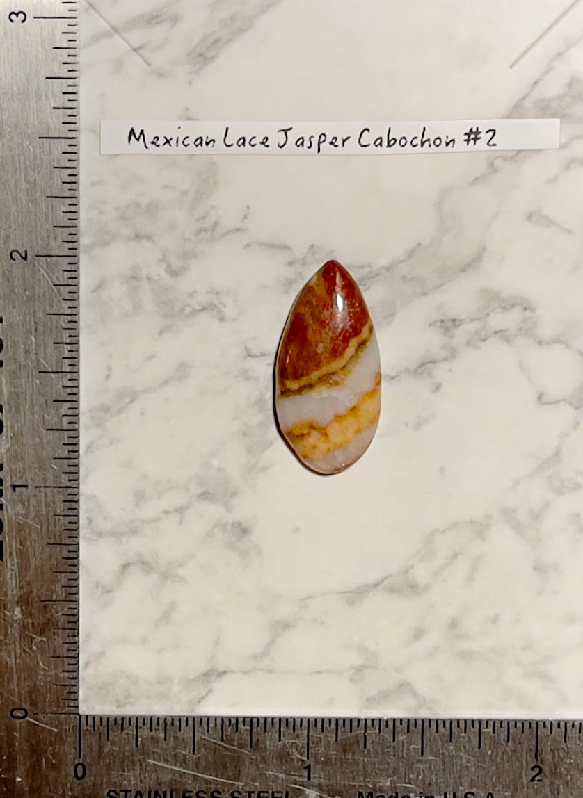 Mexican Lace Jasper Cabochon