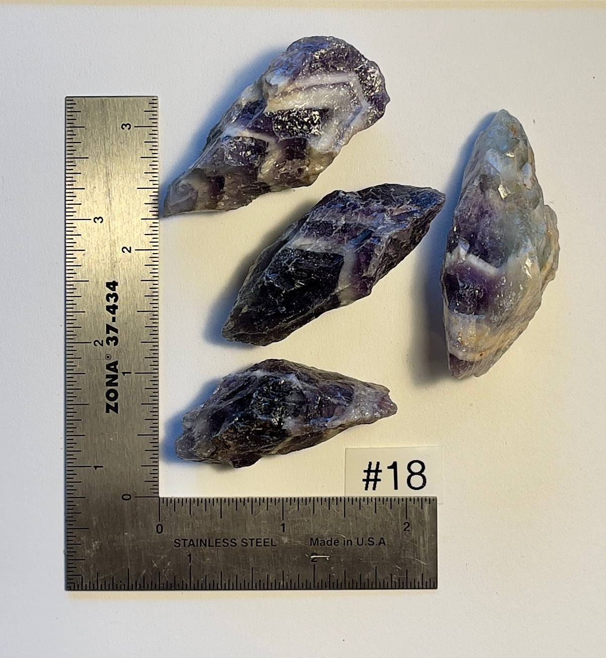 Chevron Amethyst - Natural