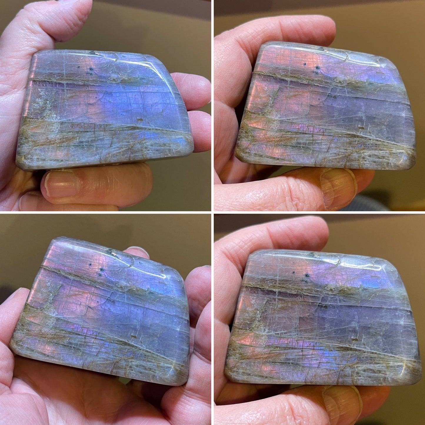 Purple Labradorite Free Form