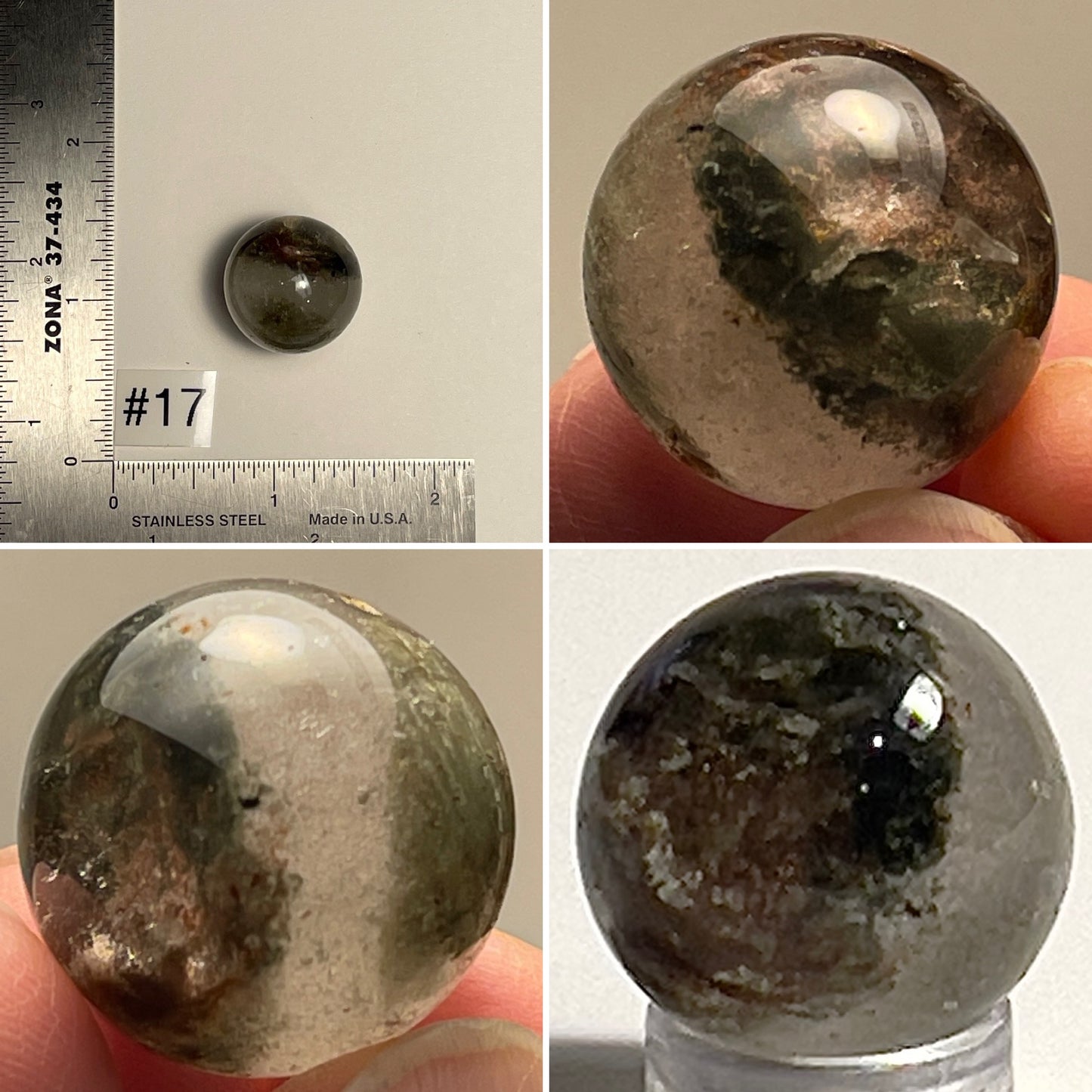 Garden Quartz Lodolite Sphere