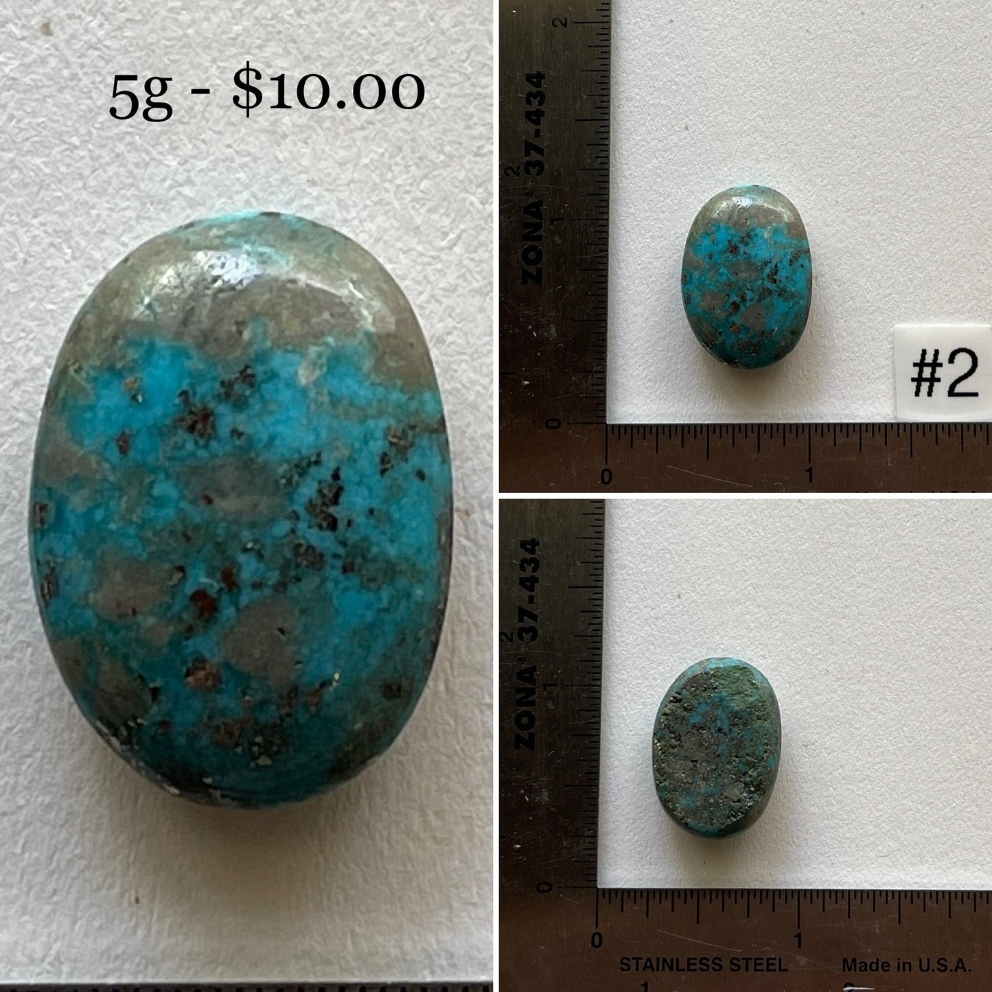 Persian Turquoise Cabochon