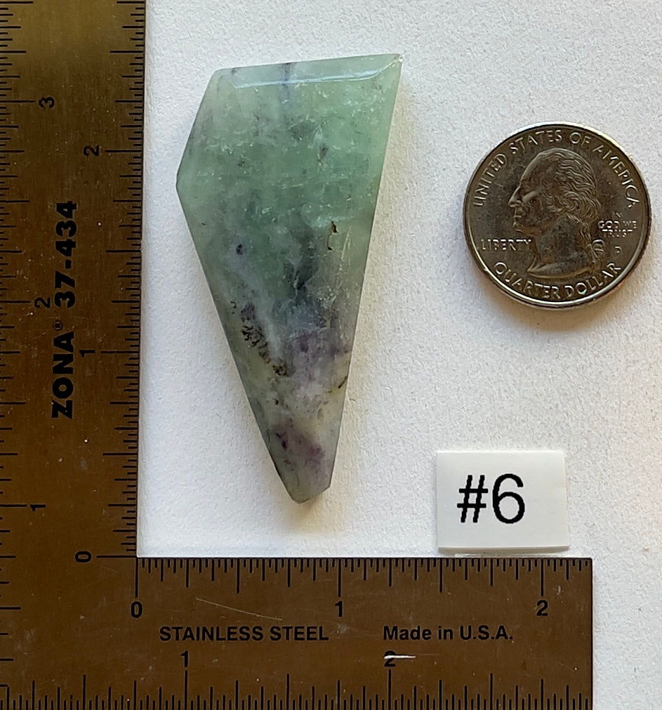 Rainbow Fluorite Pendant