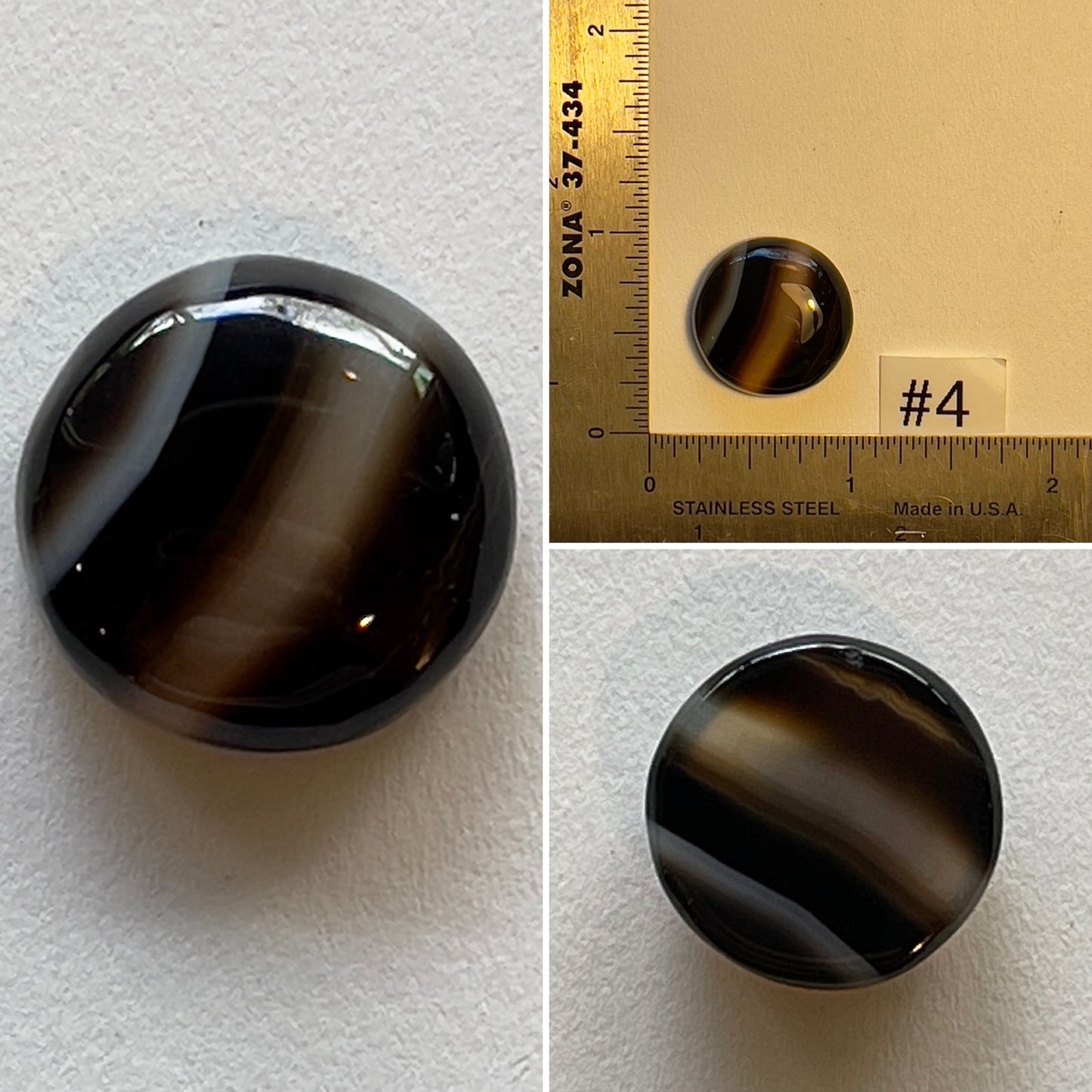 Banded Agate Cabochon