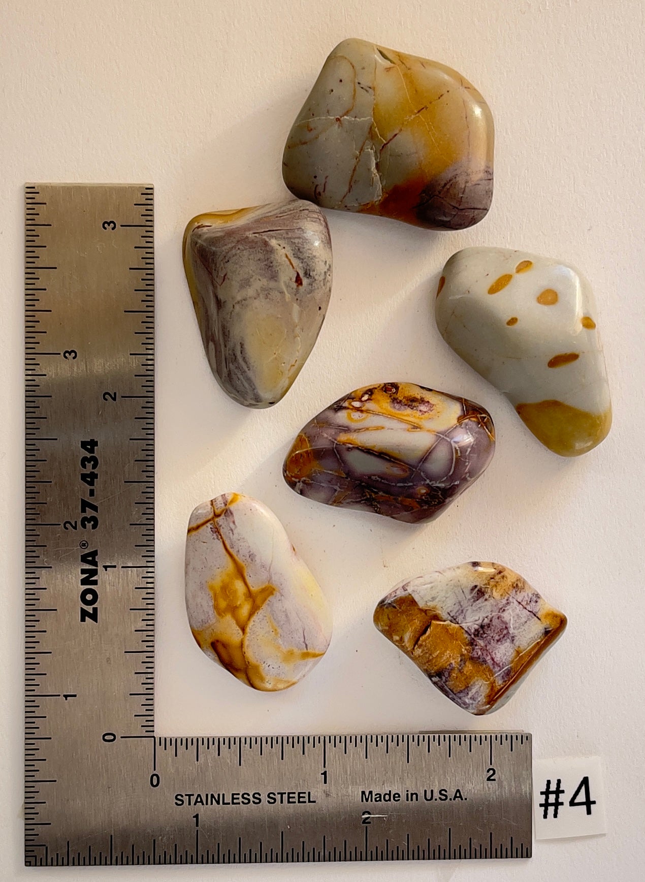 Polychrome Jasper Tumbles