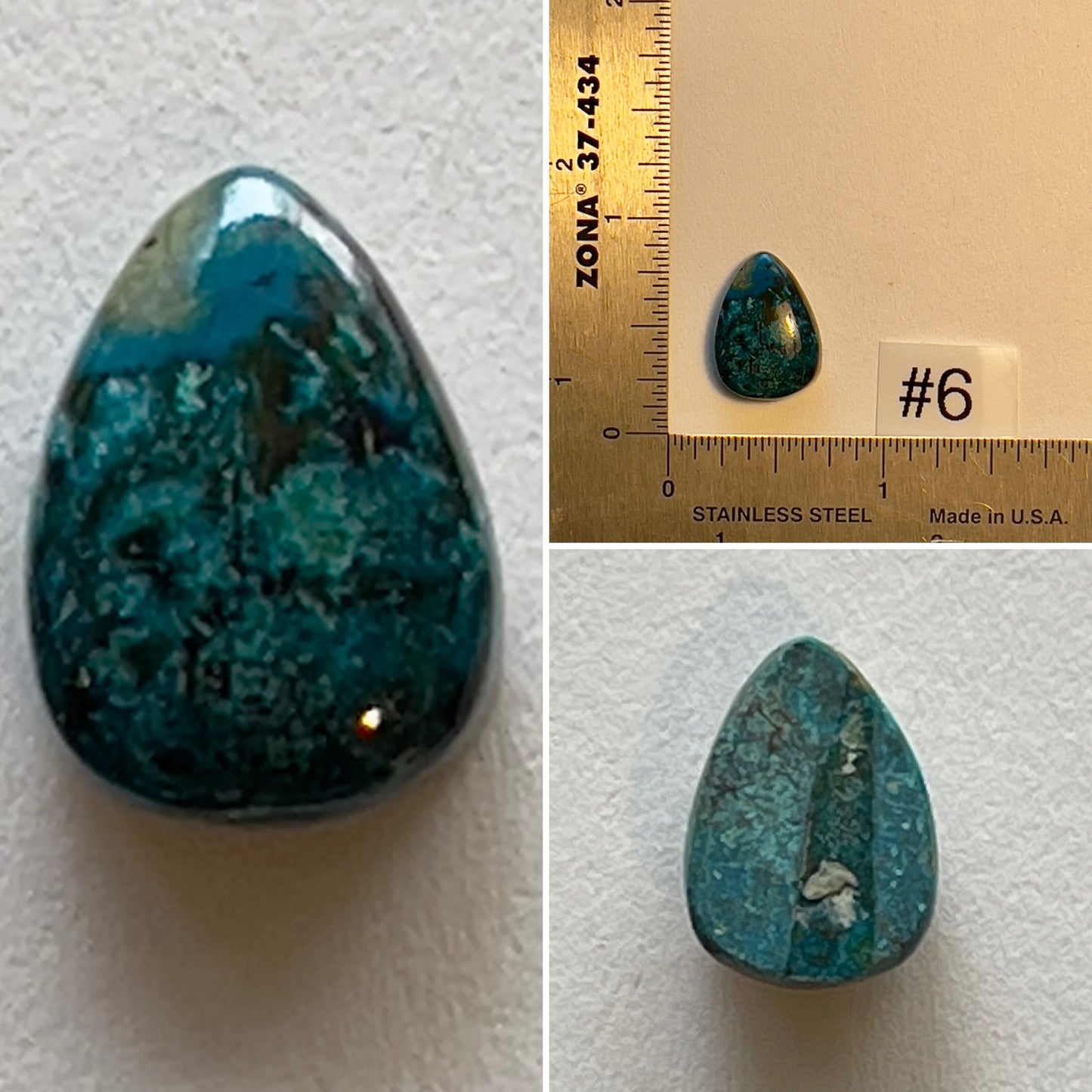 Shattuckite Cabochon