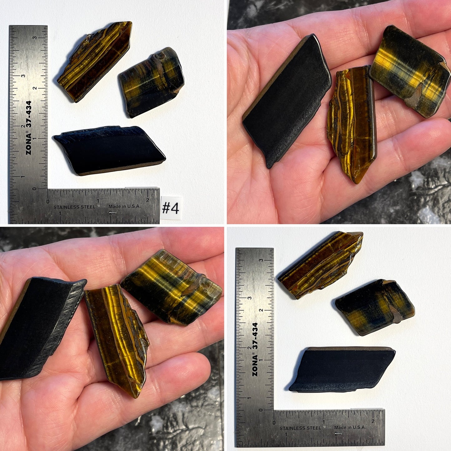 Tiger’s Eye Slices