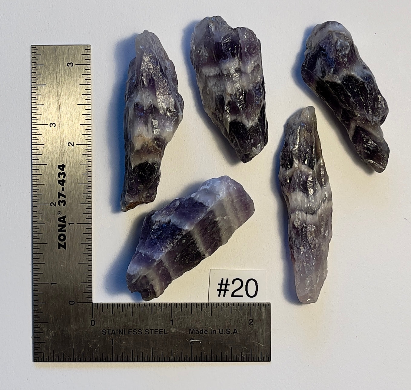 Chevron Amethyst - Natural