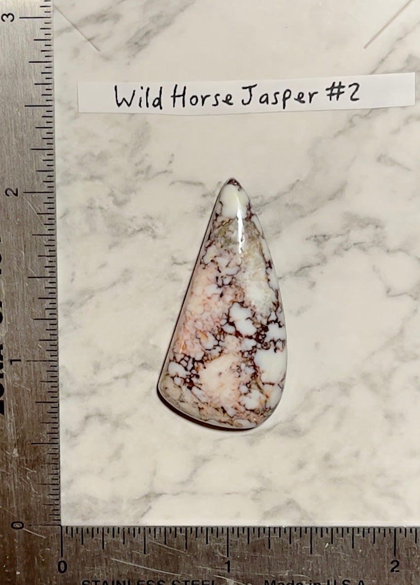 Wild Horse Jasper Cabochon