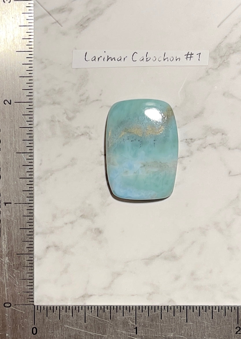 Larimar Cabochon