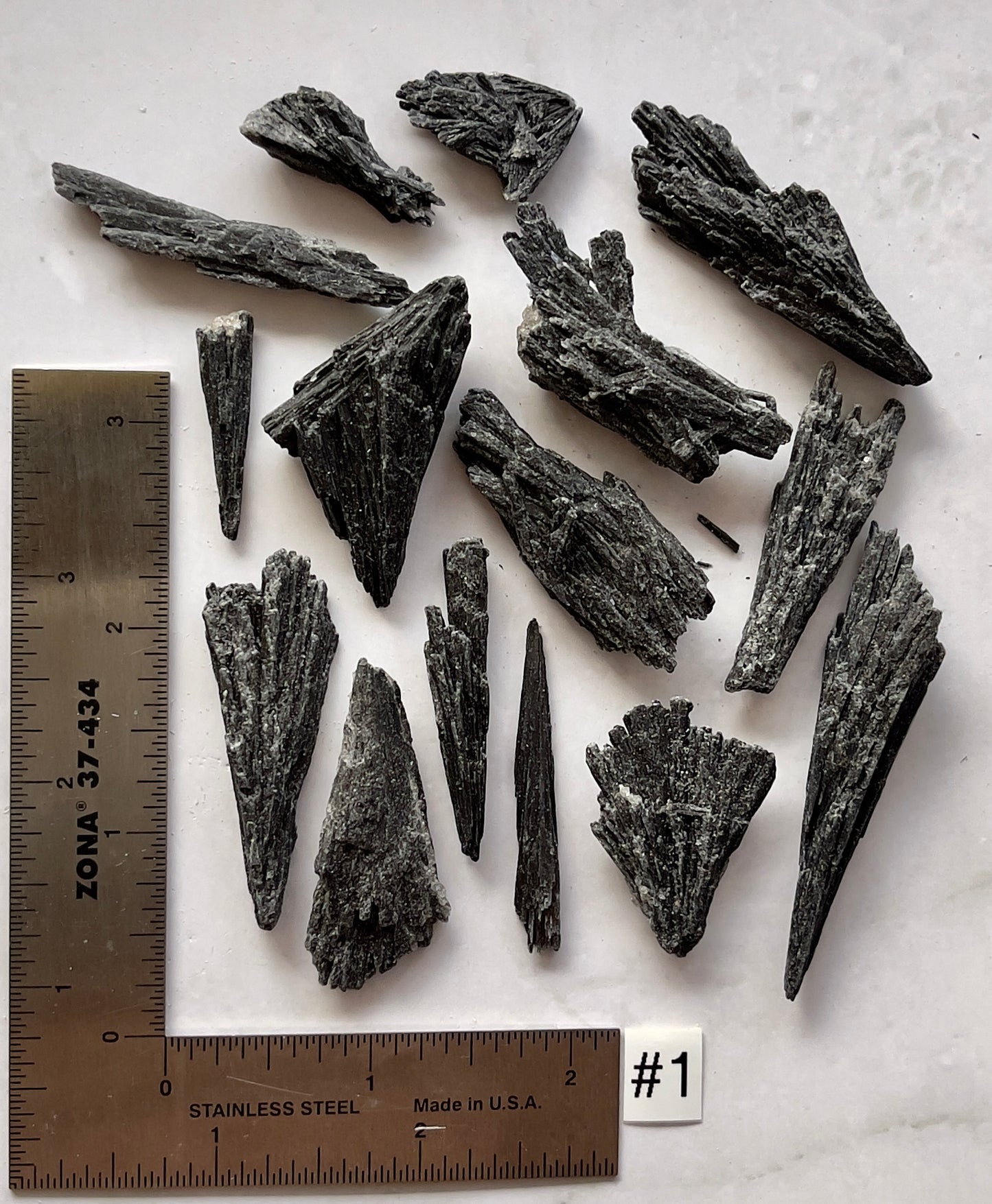 Black Kyanite Blades