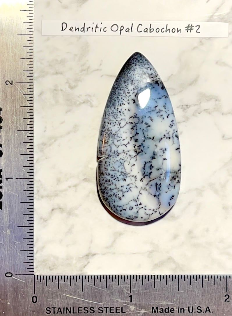 Dendritic Opal Cabochon