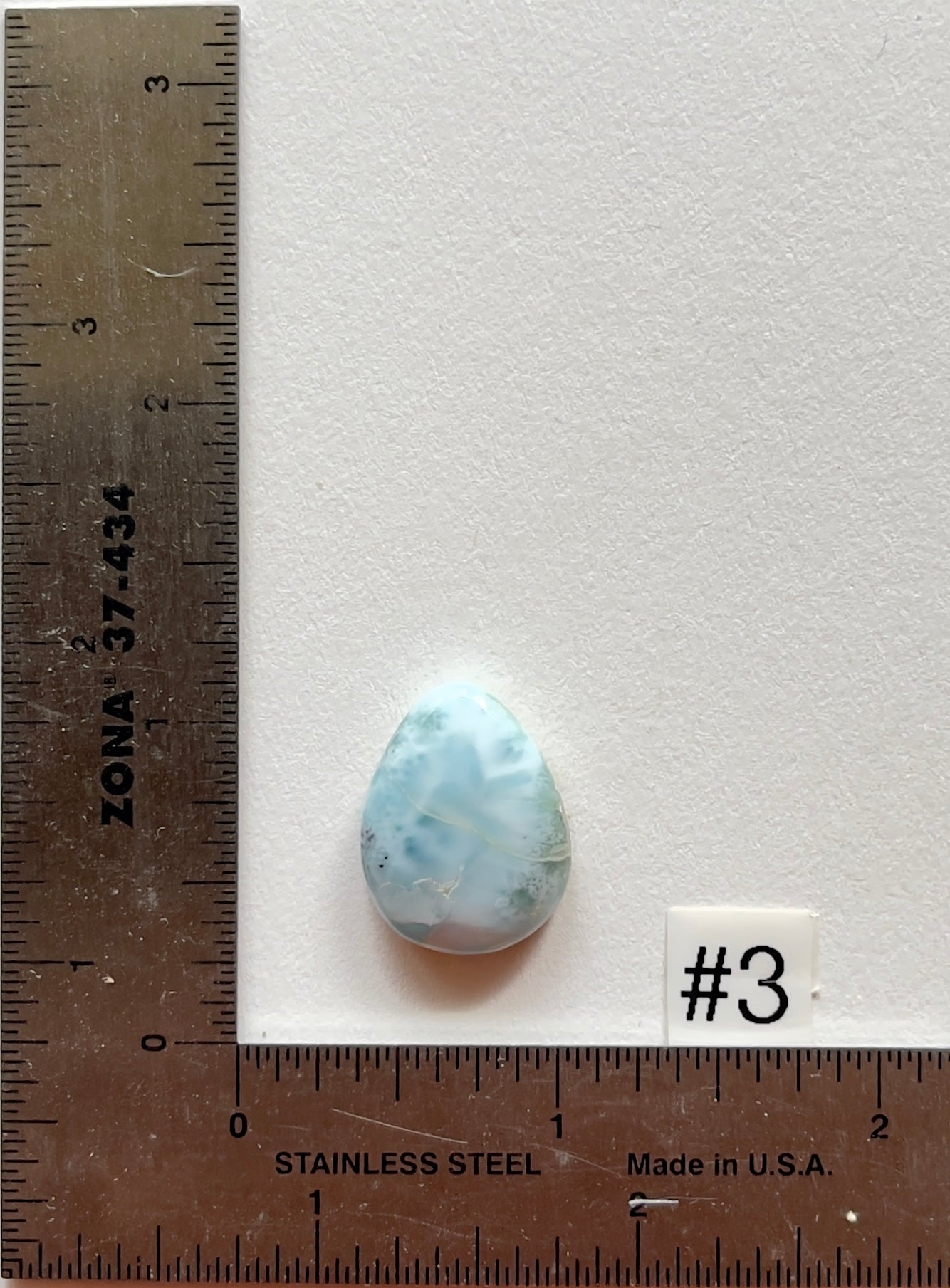 Larimar Cabochon — Small