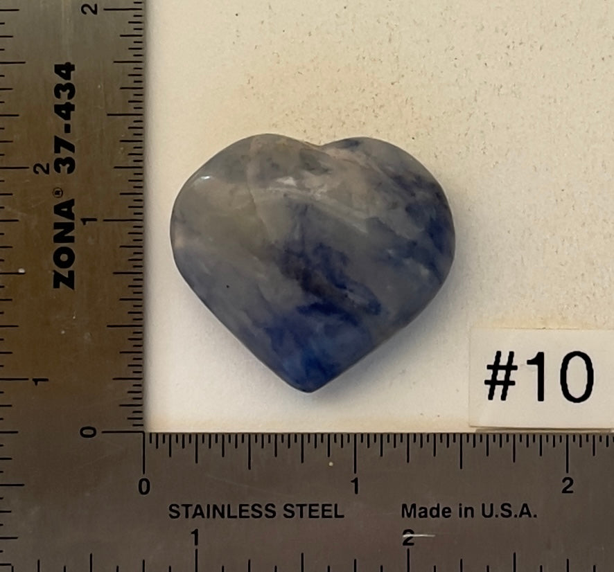 Afghanite Mini-Heart