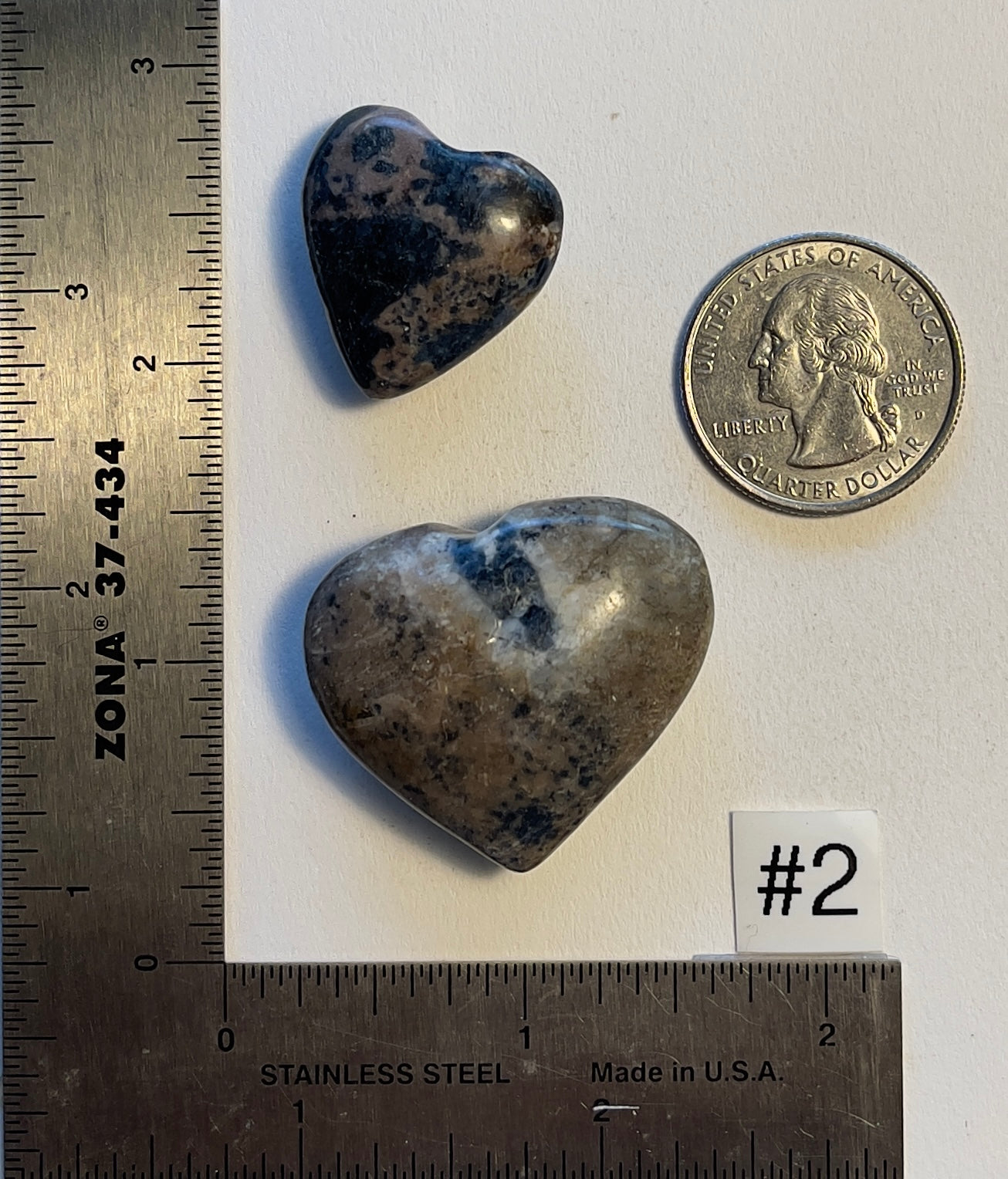 DuMortierite Mini-Heart