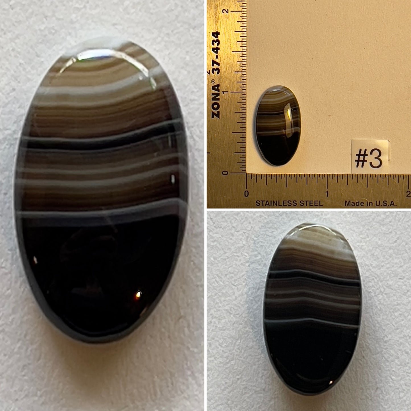 Banded Agate Cabochon