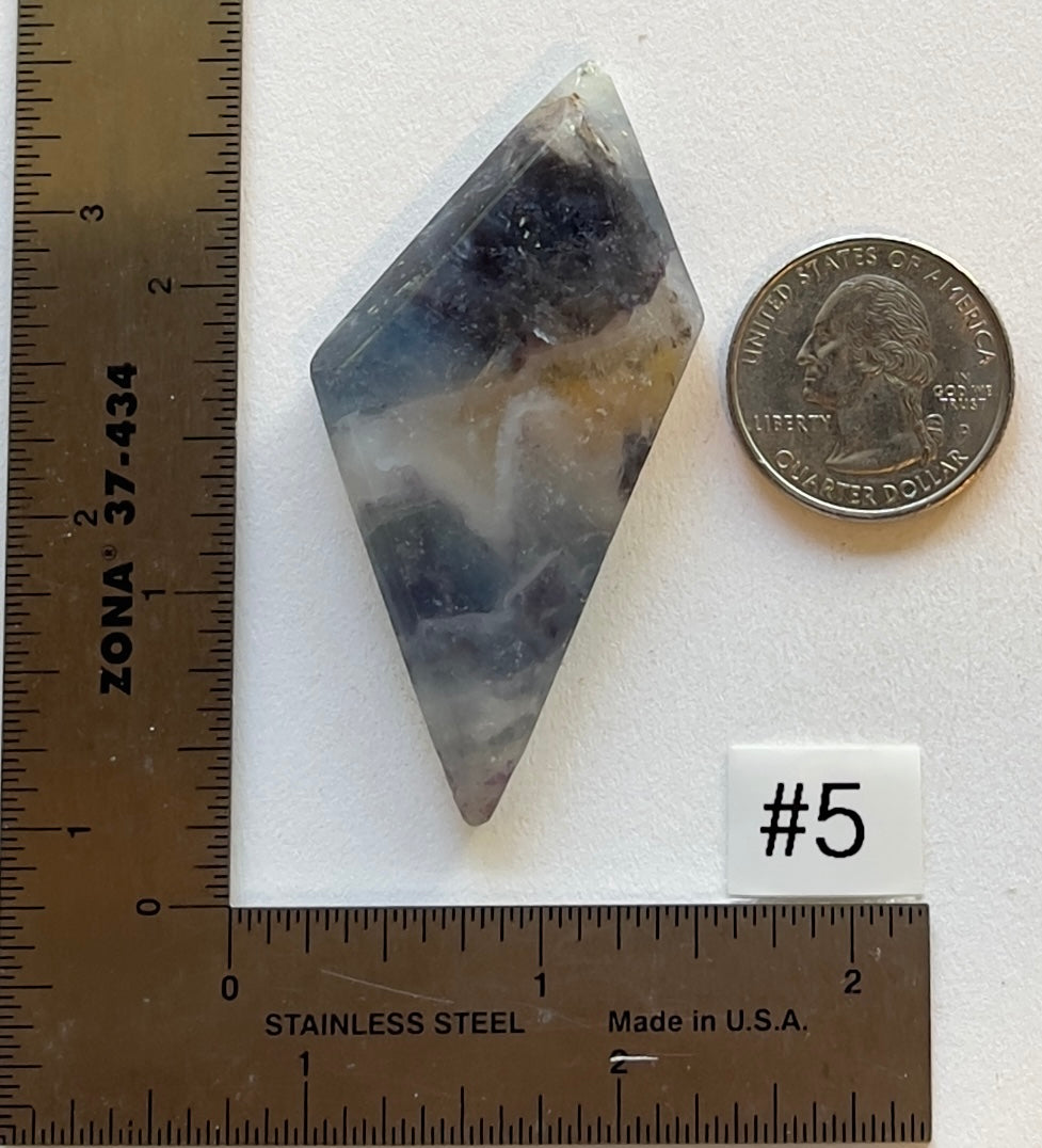 Rainbow Fluorite Pendant