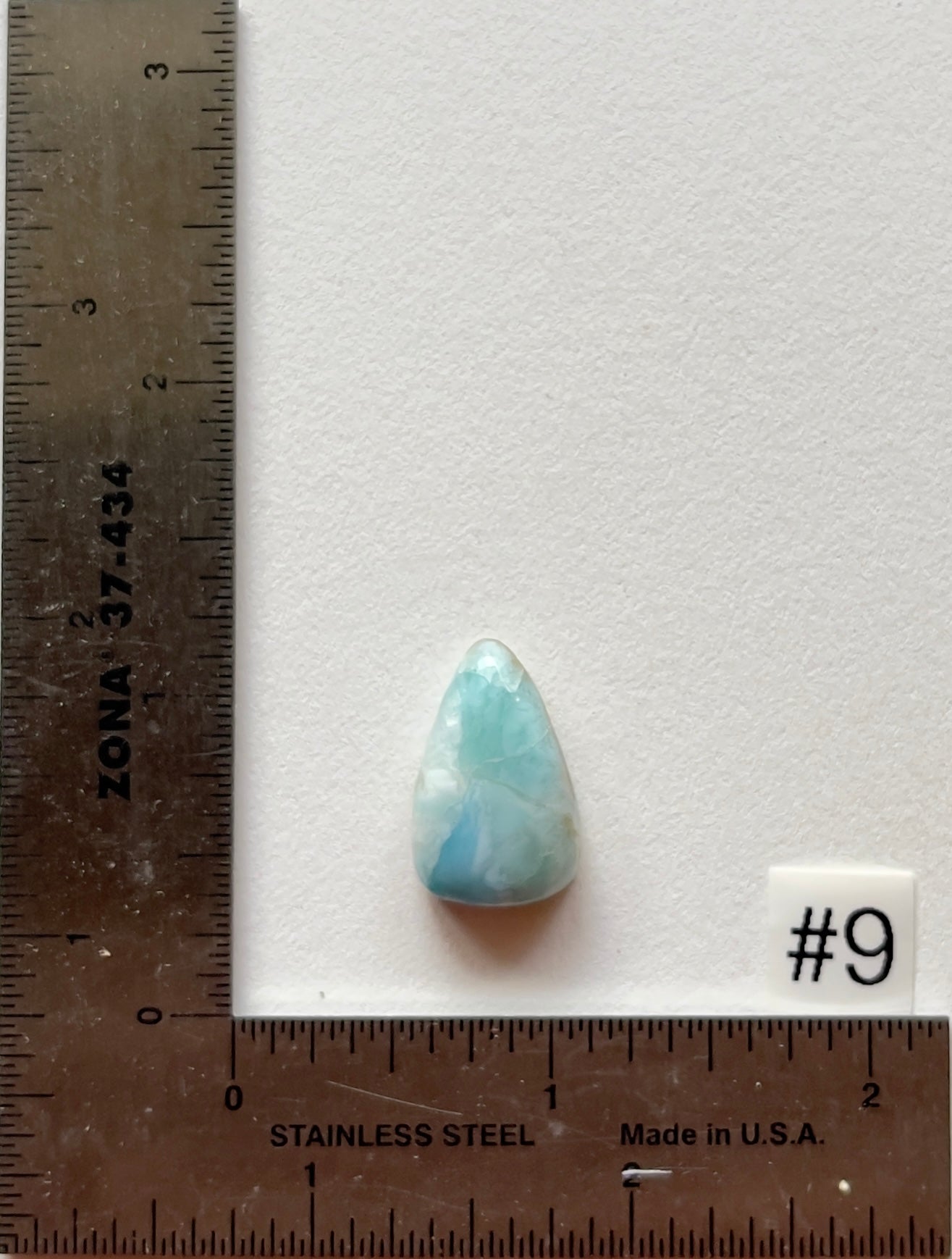 Larimar Cabochon — Small