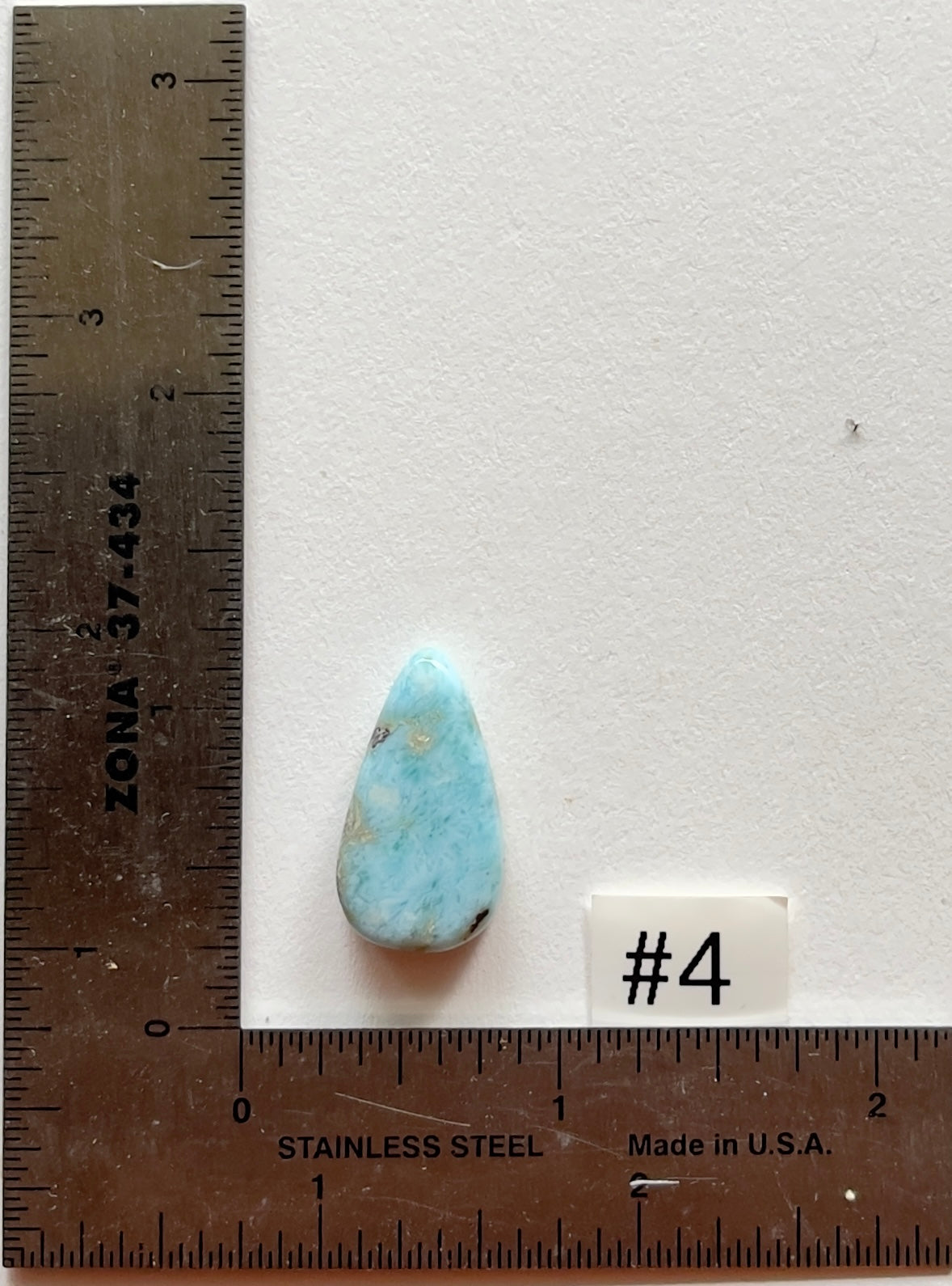 Larimar Cabochon — Small