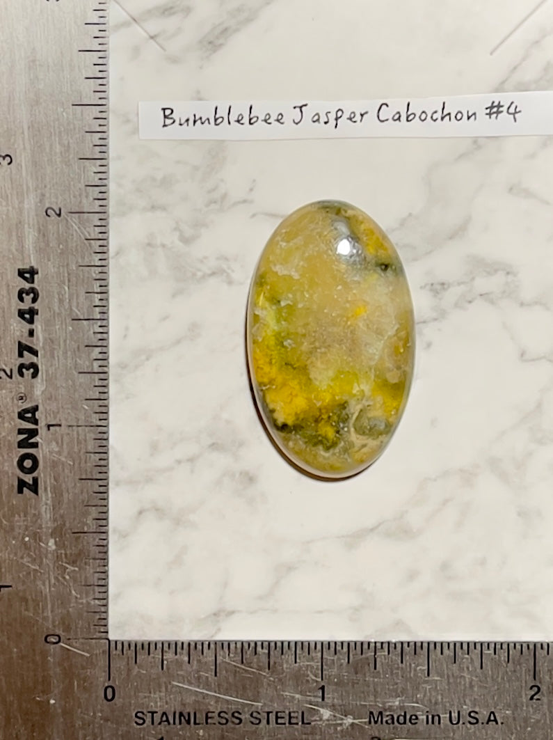 Bumblebee Jasper Cabochon