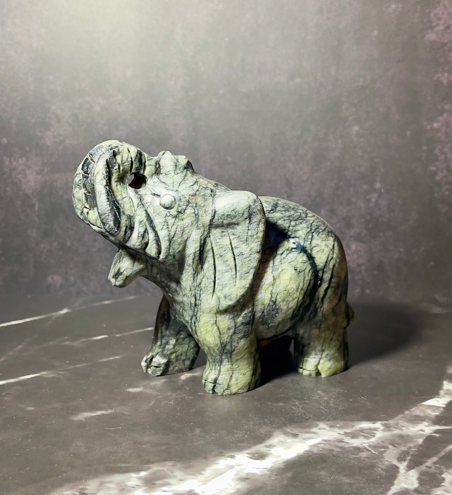 Nephrite Jade Elephant