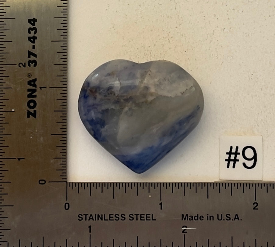 Afghanite Mini-Heart