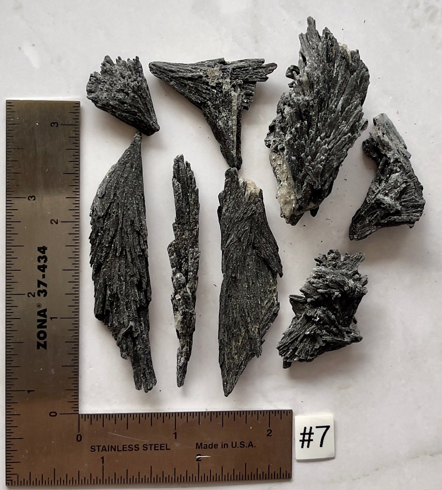 Black Kyanite Blades