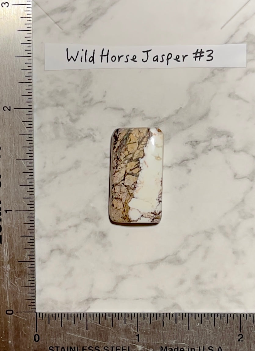 Wild Horse Jasper Cabochon