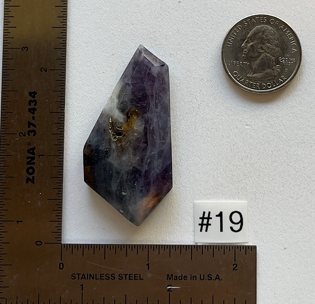 Rainbow Fluorite Pendant