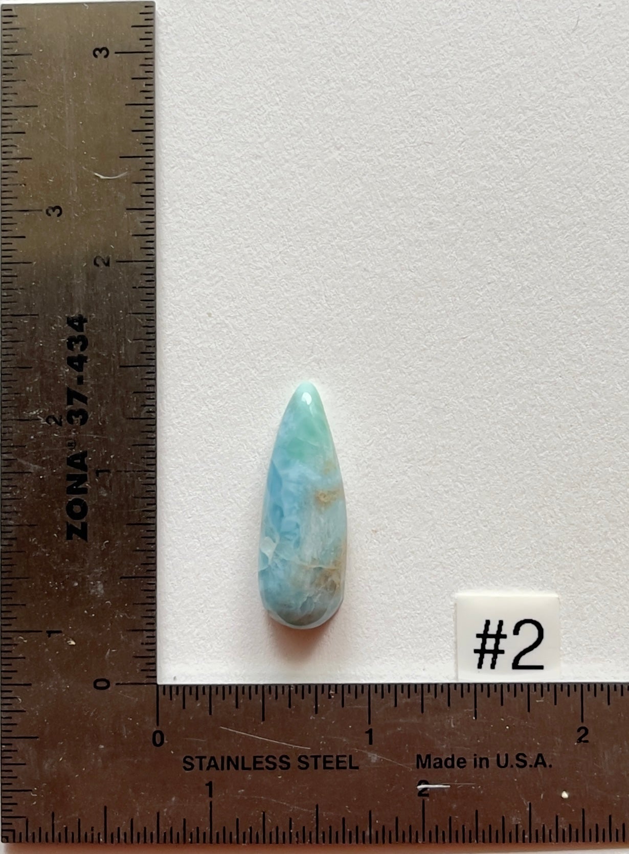 Larimar Cabochon — Small