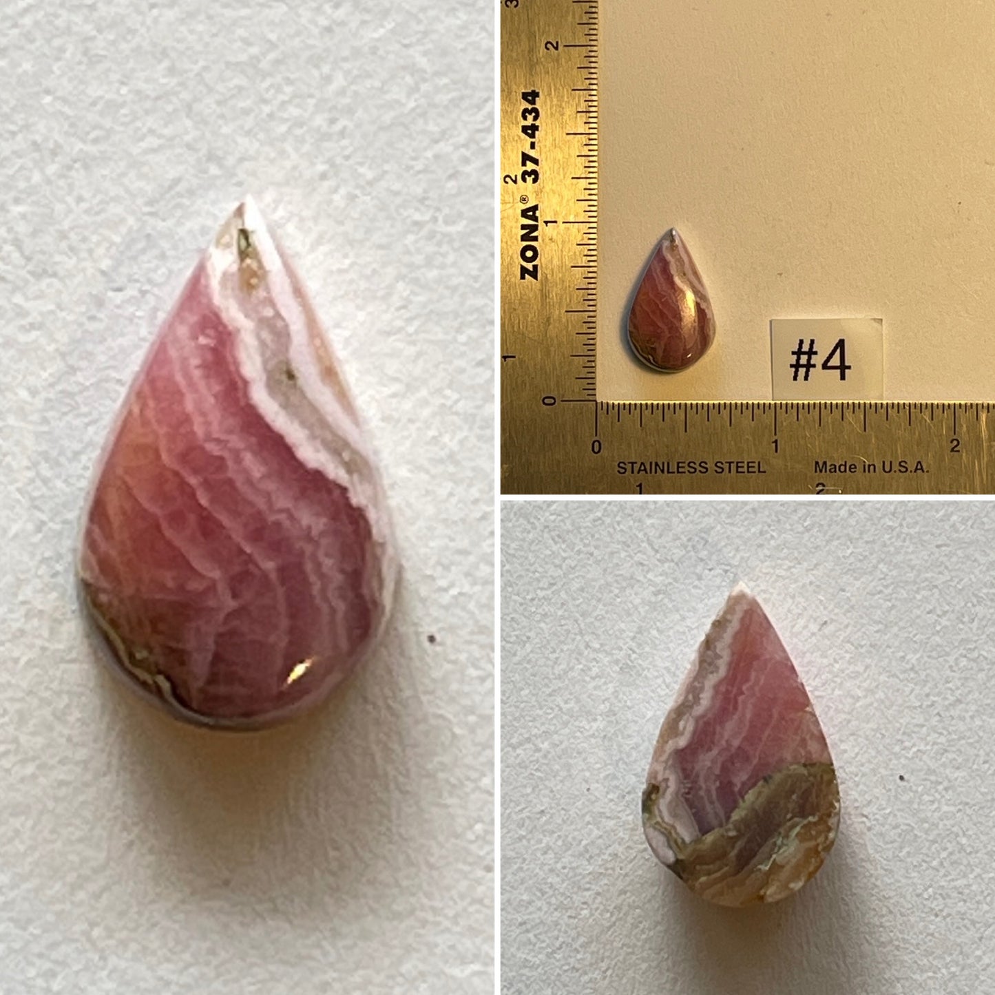 Rhodochrosite Cabochon