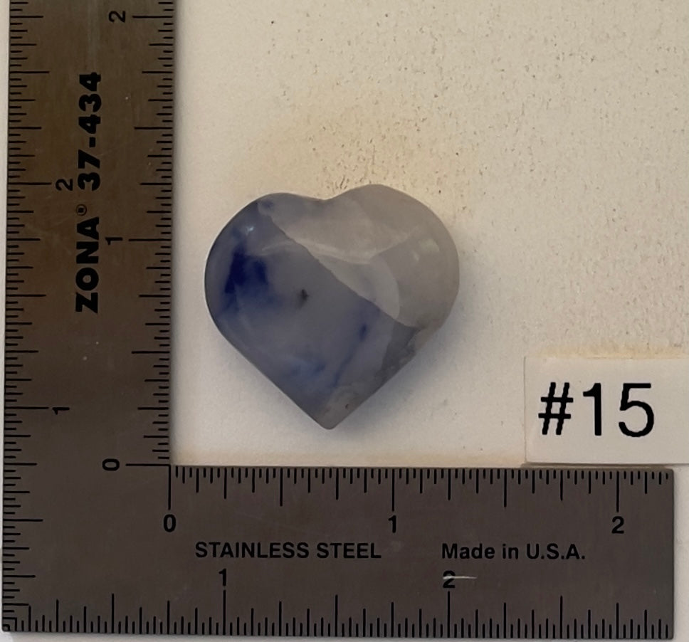 Afghanite Mini-Heart