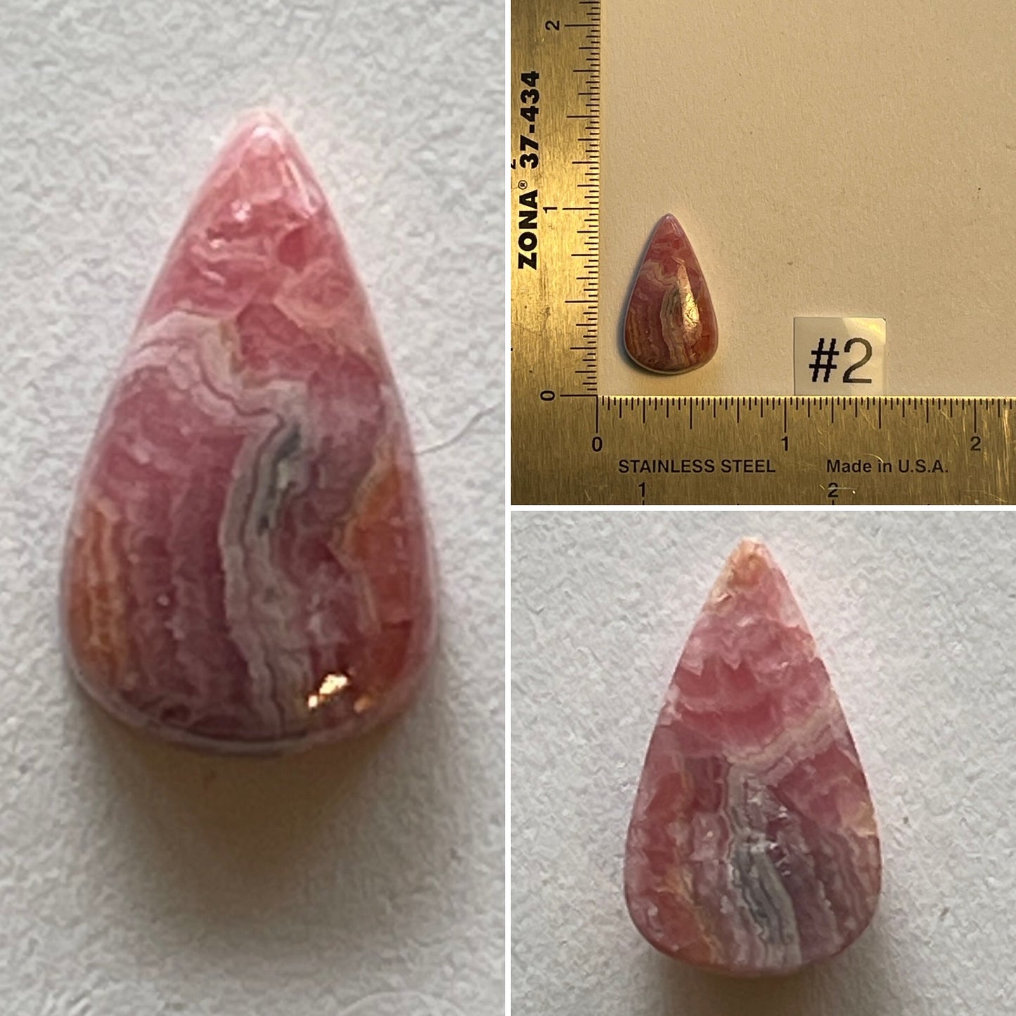 Rhodochrosite Cabochon