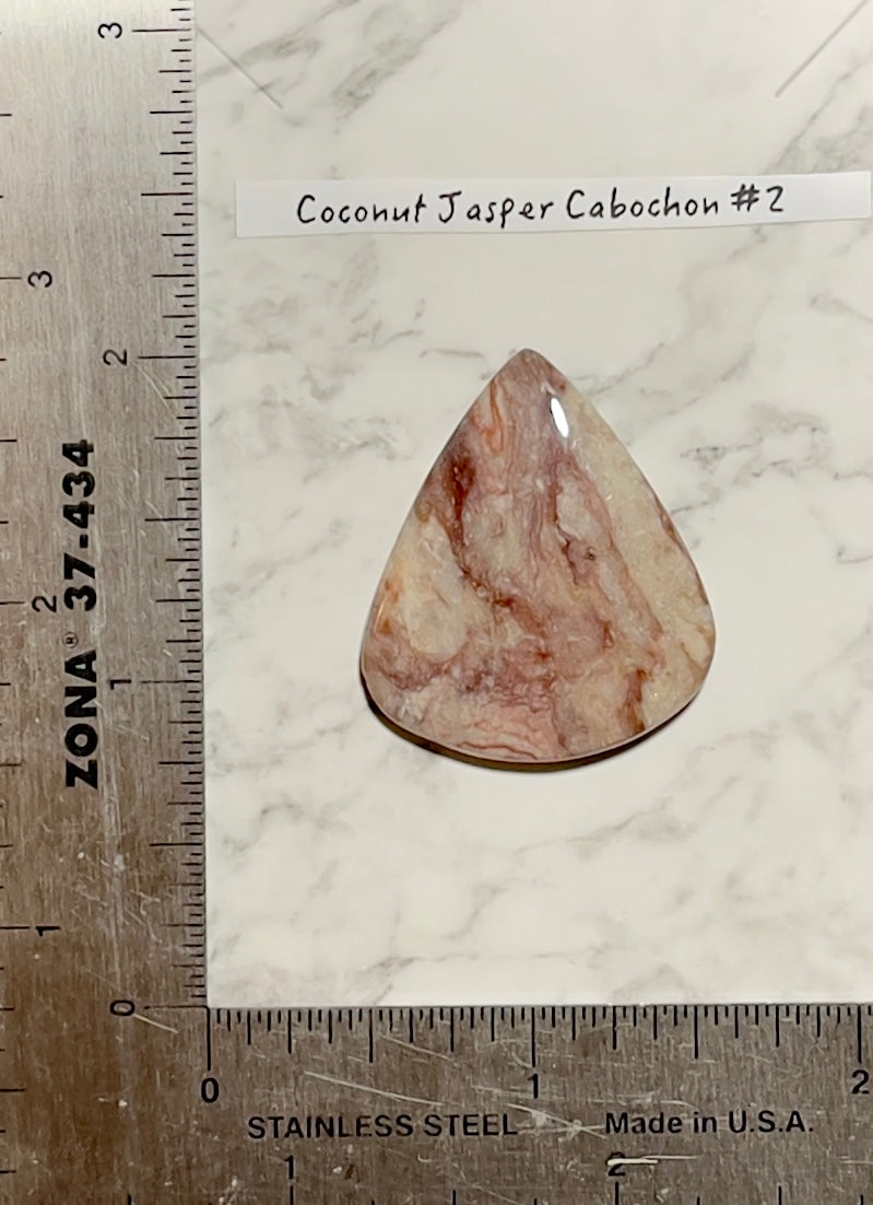 Coconut Jasper Cabochon