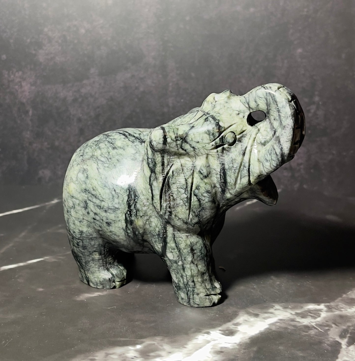 Nephrite Jade Elephant