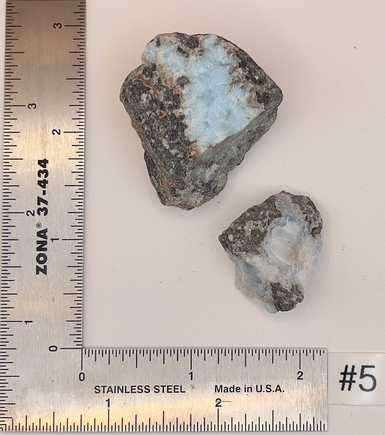 Larimar - Natural in Matrix