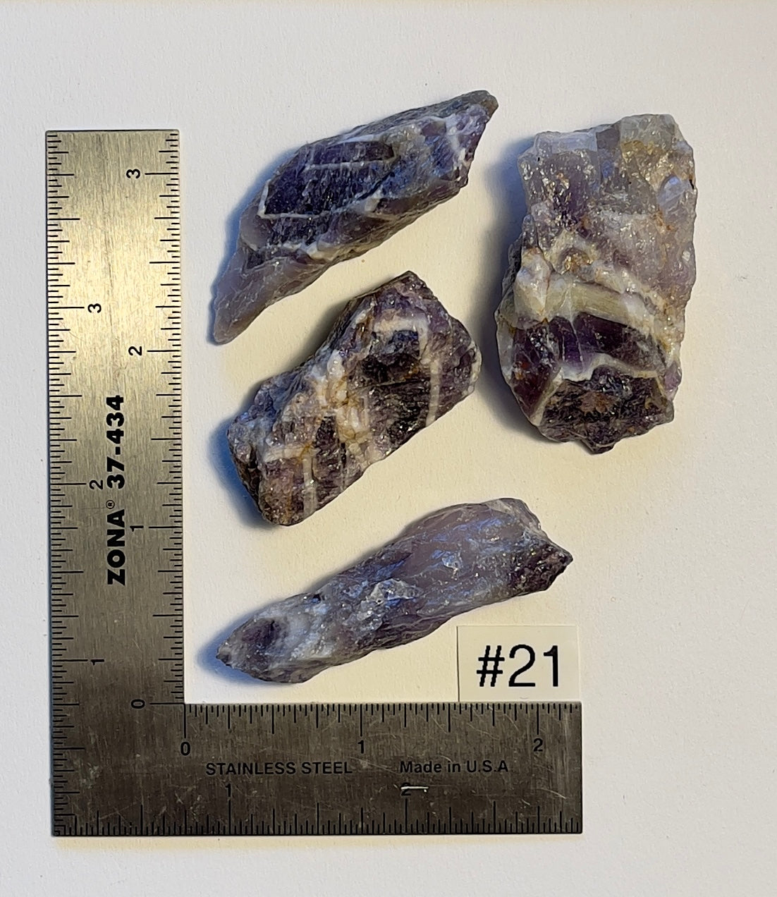 Chevron Amethyst - Natural