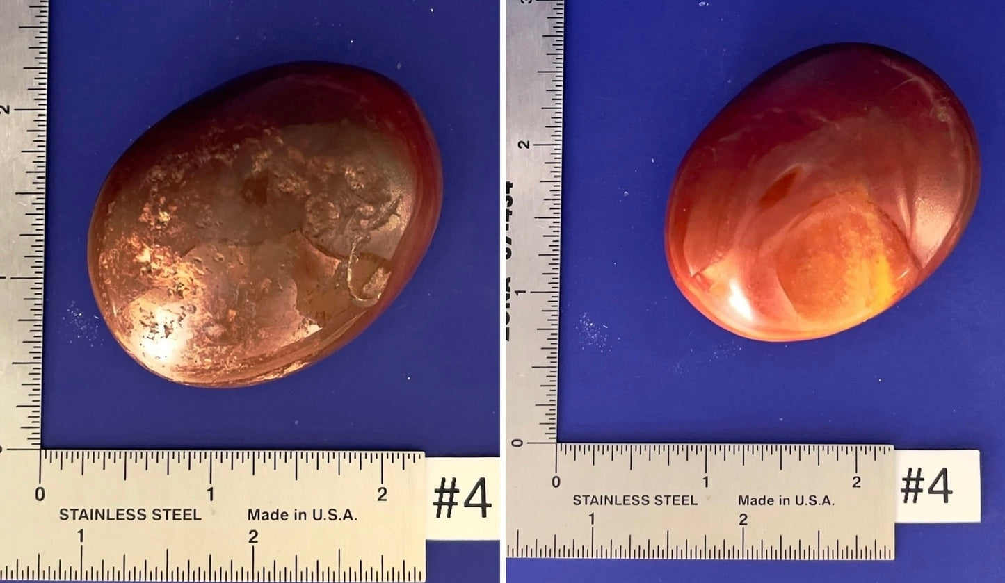 Red Flame Jasper Palmstone