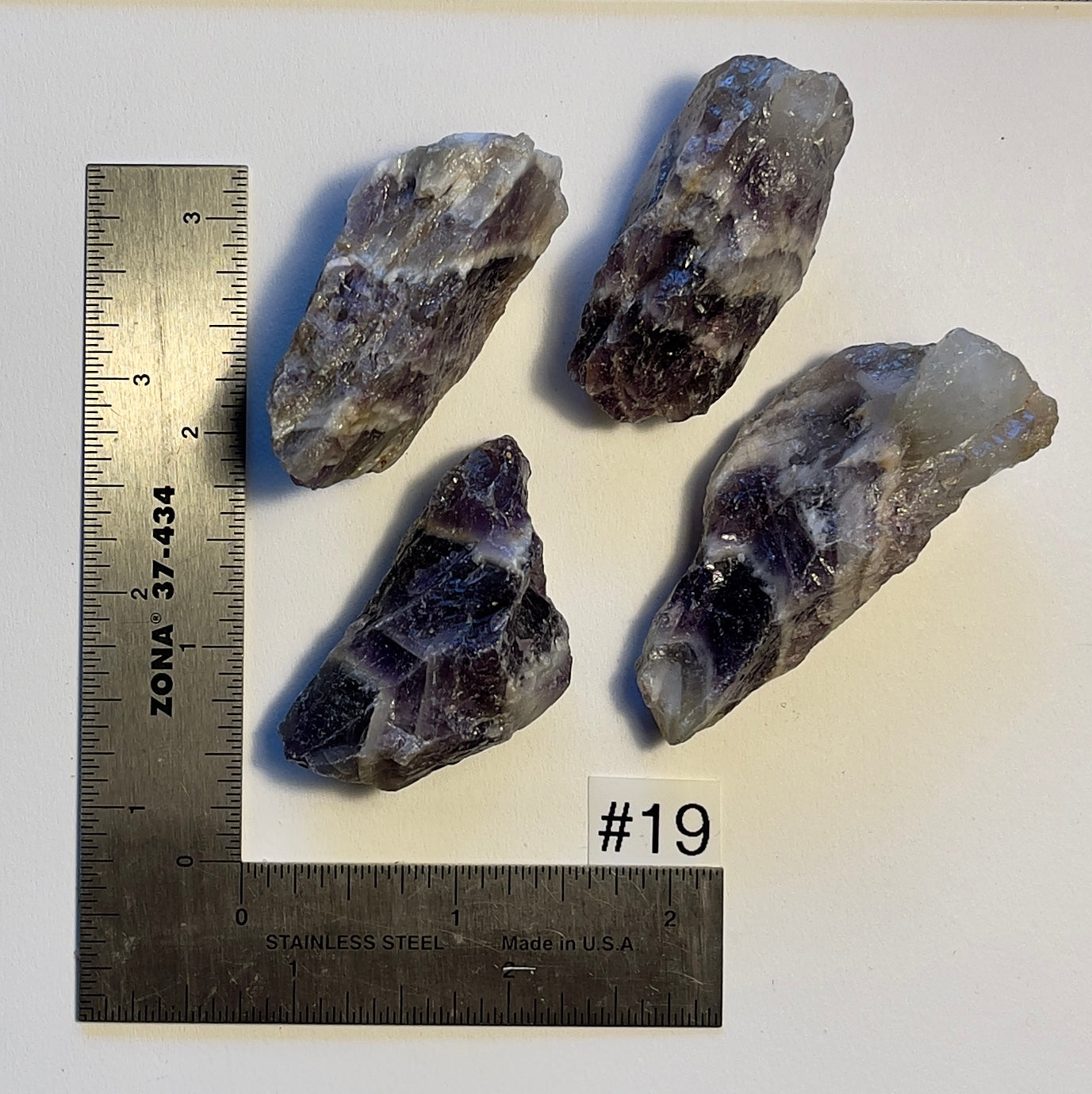 Chevron Amethyst - Natural