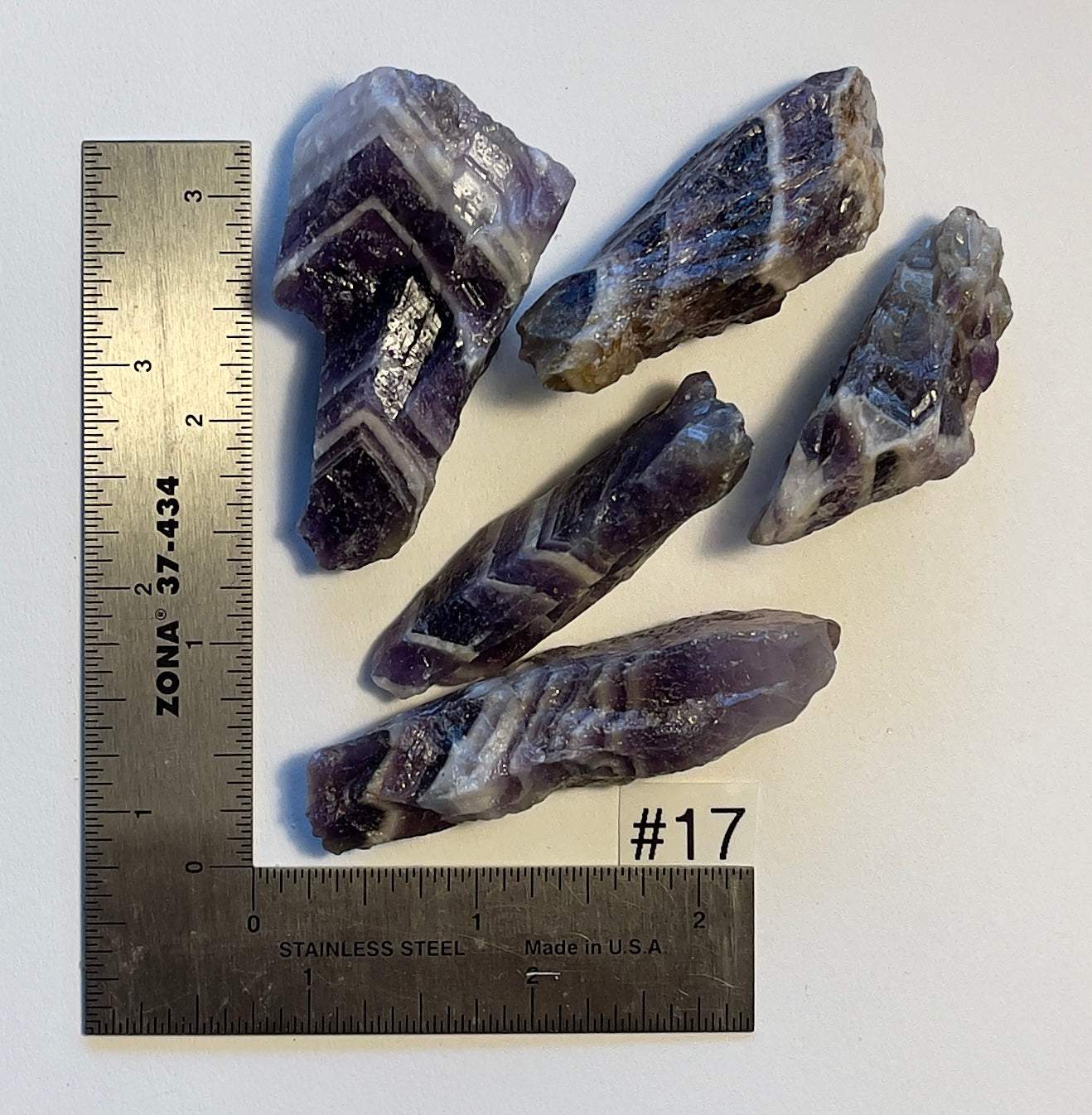 Chevron Amethyst - Natural