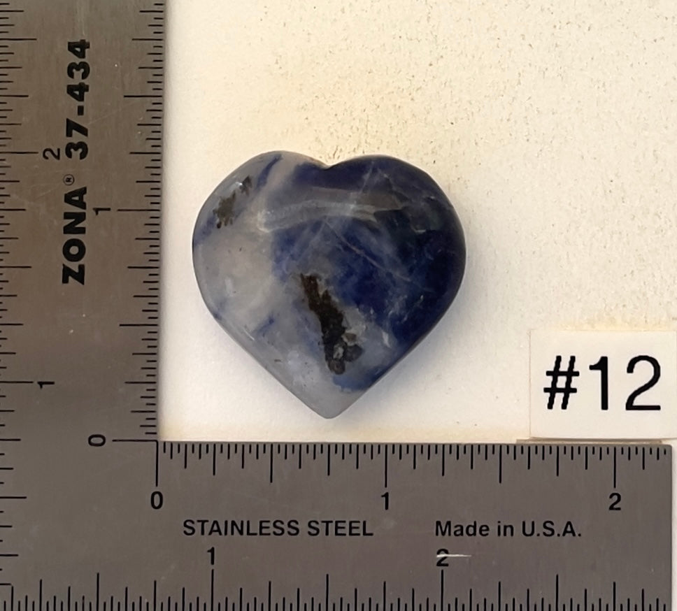 Afghanite Mini-Heart