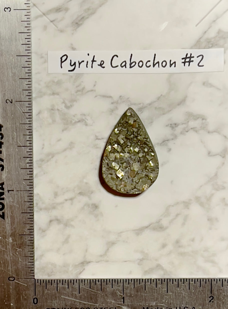 Pyrite Cabochon