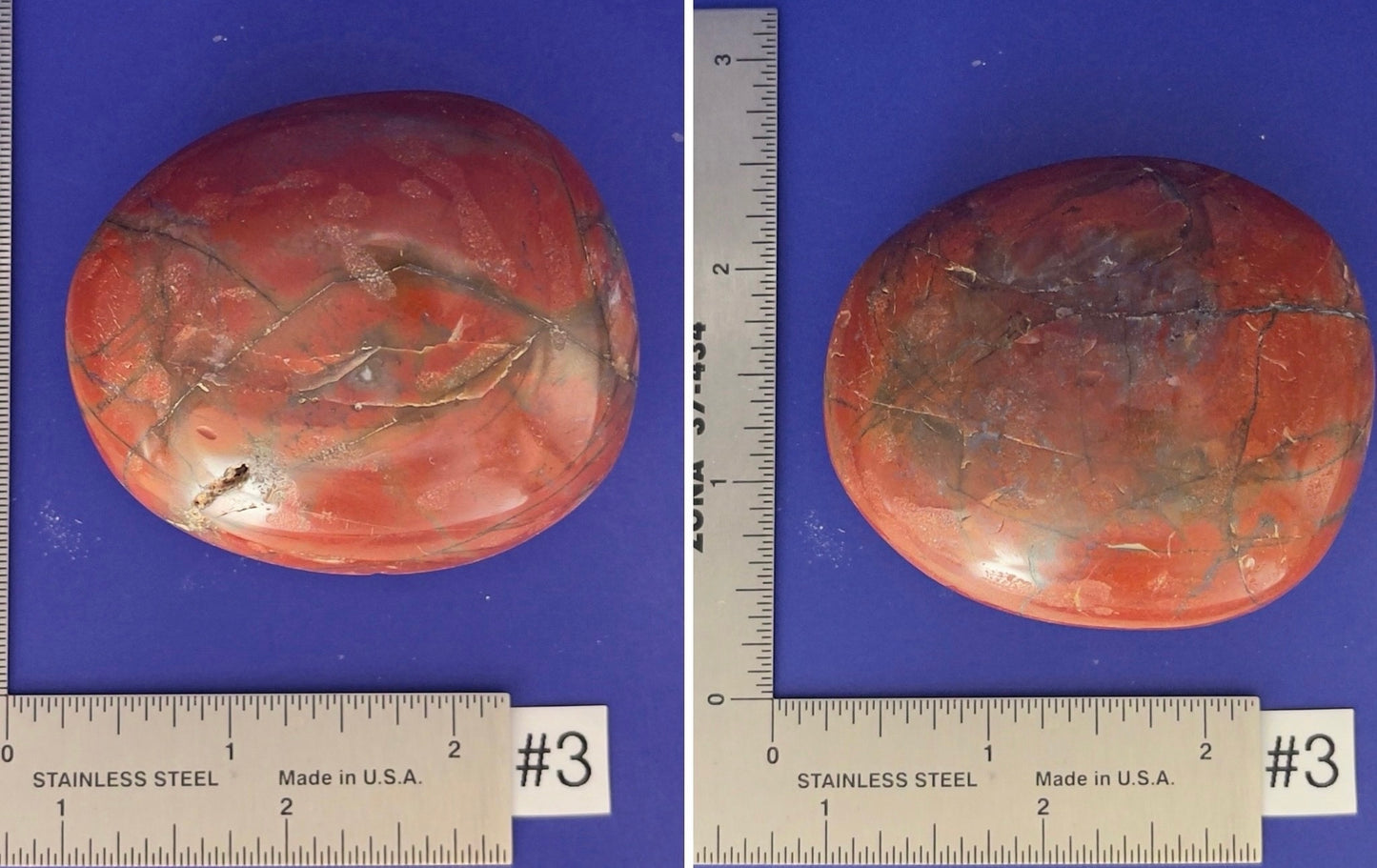 Red Flame Jasper Palmstone