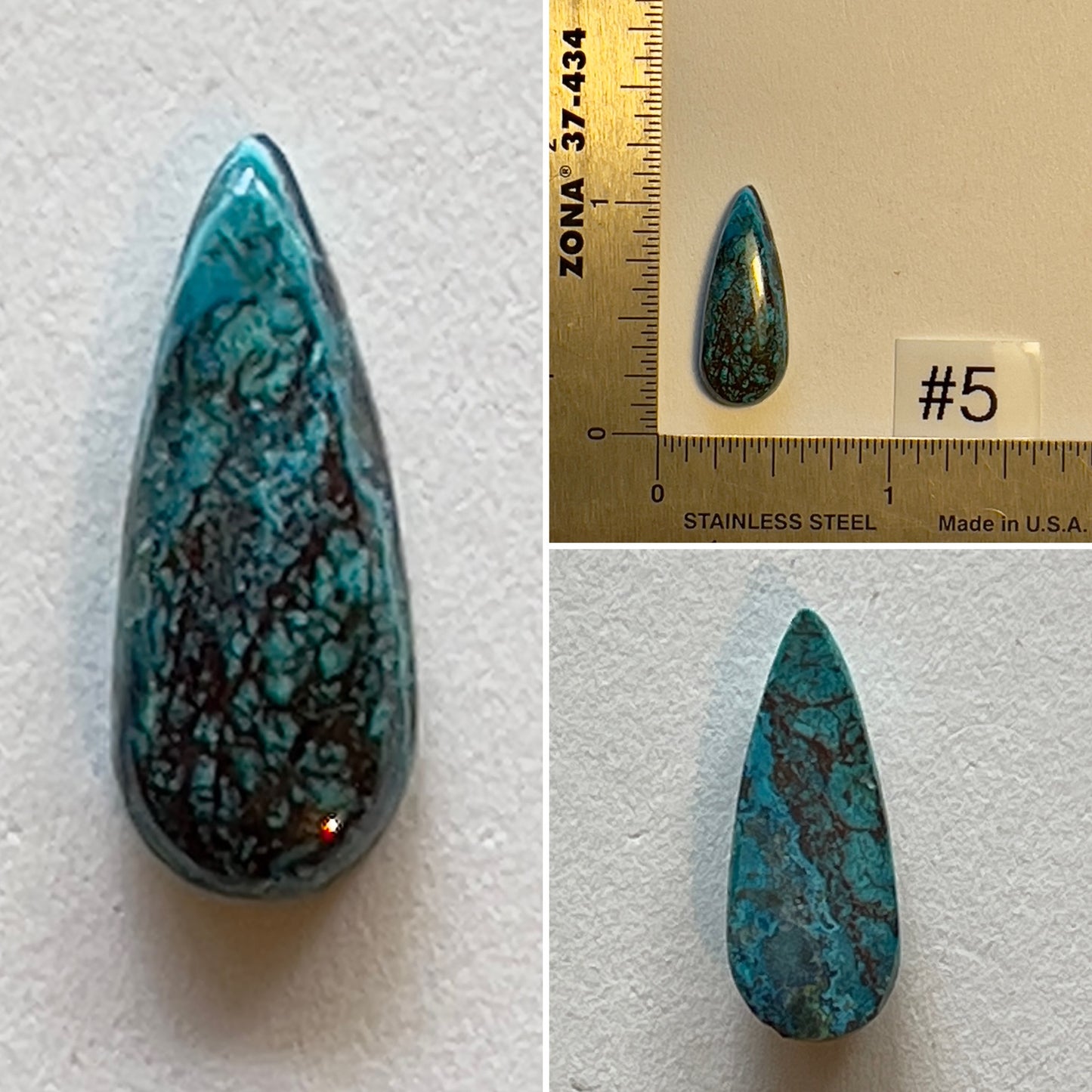 Shattuckite Cabochon