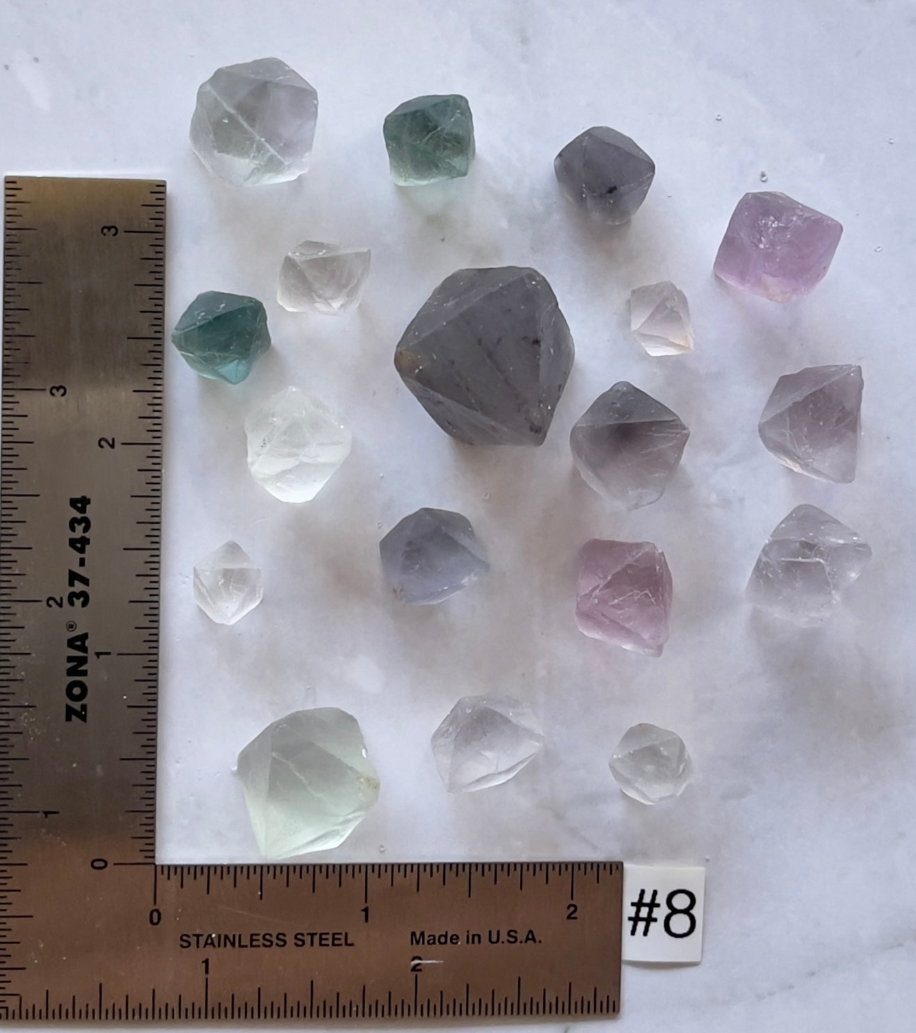 Octahedral Fluorite